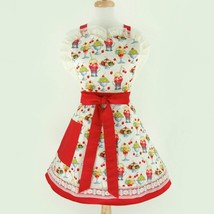 Vintage Ice Cream Parlor Apron / Retro 2 Tier Apron - £35.20 GBP