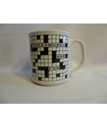 Crosswords Are Fun Coffee Mug Cup - £3.78 GBP