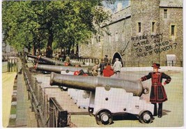 United Kingdom UK Postcard Tower Of London Wharf St Thomas Tower Traitor&#39;s Gate - $2.96