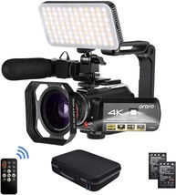 Ordro Hd 1080P 60Fps Vlog Camera Ir Night Vision Video Recorder Wifi Camcorder - £270.15 GBP