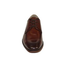 Men's Dress Shoes STEVE MADDEN Soft Leather upper Lace Up TASHER Tan image 3
