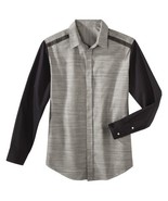  Phillip Lim for Target Men&#39;s Poplin Button Down Reverse Chambray  SIZE ... - $123.74 CAD