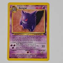 Pokémon TCG Gengar Fossil 20/62 Regular Unlimited Rare Mint - £7.06 GBP
