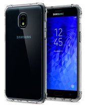 Spigen Ultra Hybrid Designed for Samsung Galaxy J3 Case (2018) - Crystal... - $15.46