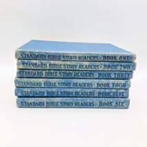Standard Bible Story Readers Lillie A. Faris Set Book 1-6 Hardcover 1920&#39;s - £46.25 GBP
