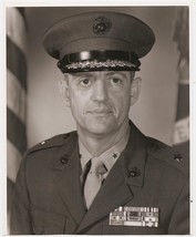 Vintage USMC US Marine Corps Brigadier General Charles D. Roberts 8x10 P... - $12.00