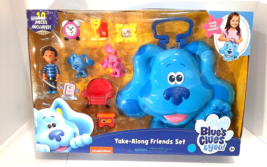 New 2020 Blues Clues And You TAKE-ALONG Friends Set Blue 10 Pieces (Nib) - $20.48