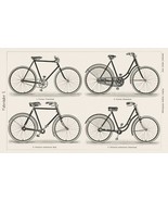 13204.Decor Poster.Home wall.Room vintage art design.Antique bicycles shop - $23.47 CAD+