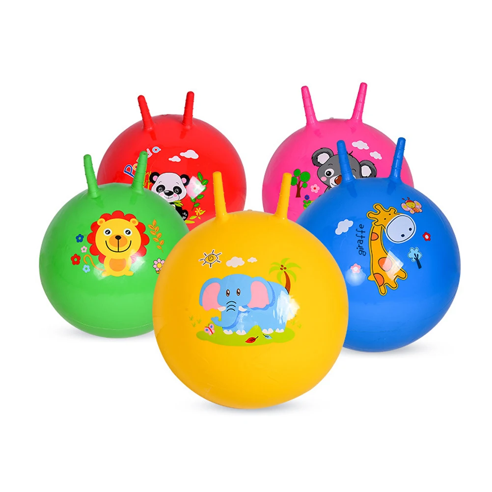 45/55Cm Inflatable Ball Outdoor Play Toys Kids Elasticity Jump Exercise Child - £12.94 GBP+