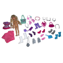 Lot of Mixed Doll Clothes Shoes Accessories Purses Barbie Chelsea Unbranded - $9.99