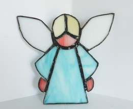 Vintage Slag Glass Angel Sun Catcher - $19.99