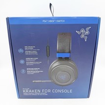NEW Razer Kraken Wired Gaming Headset for Console Black/Blue RZ04-028305... - $64.99