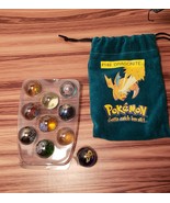 1999 Pokemon #149 Dragonite Green Bag w 10 marbles in original plastic - $50.00