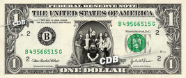 Lynyrd Skynyrd On Real Dollar Bill Cash Money Memorabilia Collectible Celebrity - £7.07 GBP