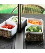 Buffet Server Multi Use Server Buffet Catering Basket Patio Picnic Platt... - €47,38 EUR