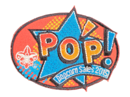 2015 Boy Scouts Popcorn Sales POP! Patch - £2.33 GBP