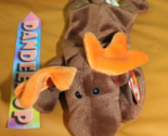 Ty Beanie Babies Chocolate Moose Stuffed Animal Toy With Tag 4-27-93 - £11.67 GBP