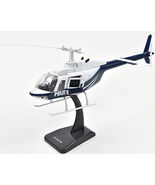 Bell 206 Police 1/34 Scale Diecast Metal Helicopter by NewRay - $39.59