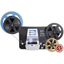 8Mm &amp; Super 8 Film To Digital Converter, Film Scanner Digitizer With 2.4&quot; Screen - £437.35 GBP