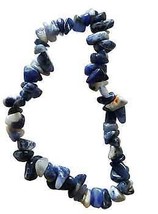 Sodalite chip bracelet - $22.76