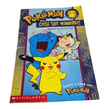 Pokémon Catch That Wobbuffet Kids Book Scholastic Paperback Picture Book Fair - £3.98 GBP