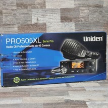 Uniden Professional 40-Channel CB Radio with PA Jack PRO505XL Pro Series - $49.50