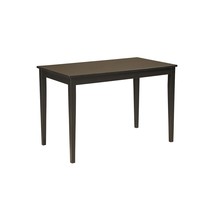 Signature Design by Ashley Kimonte Rectangular Dining Room Table, Black - £121.00 GBP