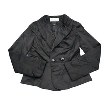Vero Moda Jacket Womens M Black Long Sleeve Two Button Shawl Lapel Blazer - £20.22 GBP