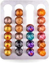 Stainless Steel Coffee Pod Holder Organizer Compatible W Nespresso Origi... - $23.35