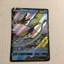 2021 Pokemon Inteleon V Holo Trading Card SWSH016 - €3,11 EUR