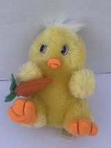 Dan Dee Collectors Choice Easter Duck With Carrot 6" Stuffed Animal Cute Beak - $8.55