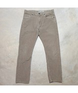 *READ* Patagonia Organic Cotton Corduroy Tan  Straight Leg Pants - Fits ... - $24.95