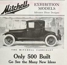 Mitchell Motor Cabriolet Limited 500 Run 1916 Advertisement Automobilia ... - $28.01 CAD