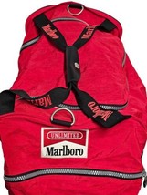 VINTAGE 1990&#39;s Marlboro Unlimited Logo Duffle Gym Bag 18&quot; x 15&quot; x 11&quot; - $23.36