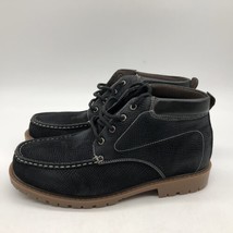 Sedagatti Mens Black Soft Toe boots size 8 Lace Up - £15.58 GBP