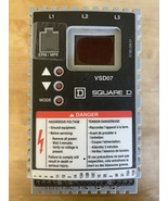 SQUARE D VSD07 VFD VARIABLE FREQUENCY DRIVE 3PH IN/OUT 2.0HP 6.8A 230V - $200.00