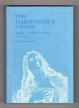 Harmonious Vision Studies In Milton&#39;s Poetry Enlarged Ed. British Hardcover Dj - £10.78 GBP