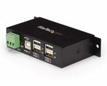 StarTech.com 4-Port USB 2.0 Hub - Metal Industrial USB-A Hub - Din Rail,... - £75.16 GBP+