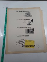 western union ads sound suggestions two sides see photos (Book4 #24) - £4.44 GBP