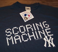 New York Yankees Scoring Machine Mlb Baseball T-Shirt Mens Xl New w/ Tag - £15.57 GBP