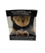 Ralph Lauren Ralph&#39;s Club Brown Teddy Bear GIFT Black Sweater Logo LIMIT... - £18.40 GBP