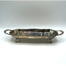 WM Rogers Plaqué Argent Pieds Portion Plateau Légumes Plat - £39.80 GBP