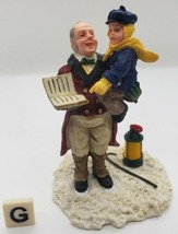 Lemax Memory Makers Collection 1997 Carolling with Grandaddy Christmas 77035 - £3.89 GBP