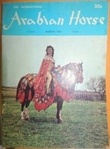 March 1965 The International Arabian Horse cover Ser Hy Carol Chapman ma... - $13.49