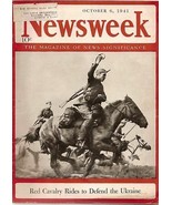 Newsweek 1941 Oct 6          RED CAVALRY RIDES - €13,96 EUR