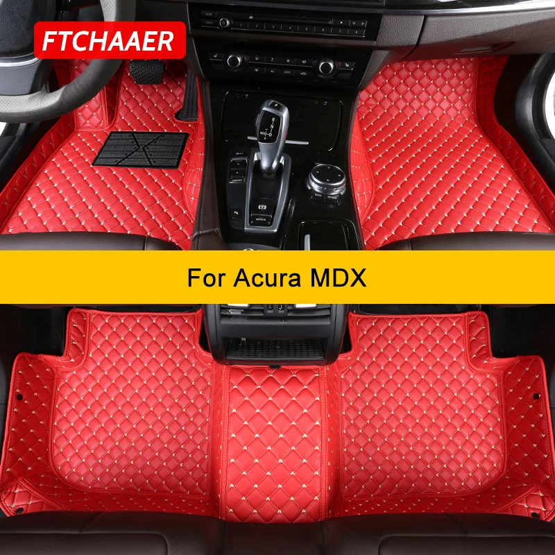 FTCHAAER Custom Car Floor Mats For Acura MDX 2006-2023 Auto Carpets Foot... - $80.82+