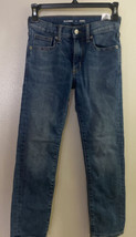 Old Navy Girls Blue Denim Skinny Jeans Size 8 Waist 24” To 26” - $5.70