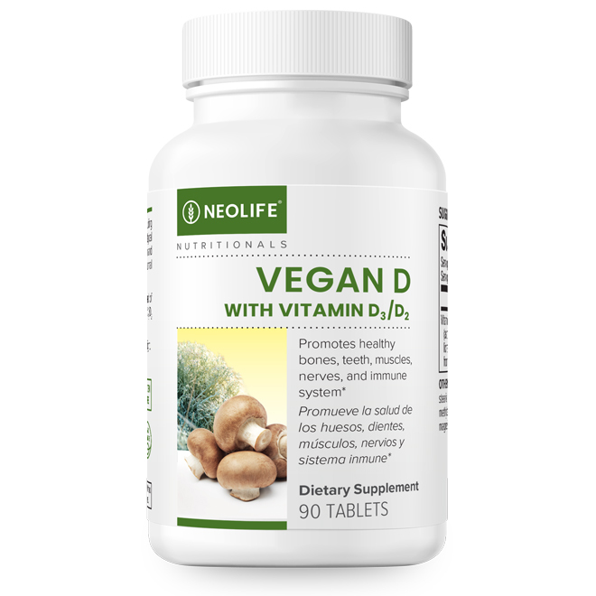 NeoLife Vegan D (Natural  Vitamin D) (Case of 6)