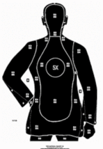 B21 XR Silhouette Targets - Qty 10 - Printed in black color - £16.99 GBP