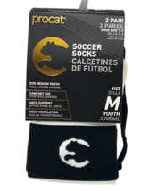 PUMA Procat Performance Soccer Socks Youth M Black &amp; White (Shoe 1-3) # ... - $9.90